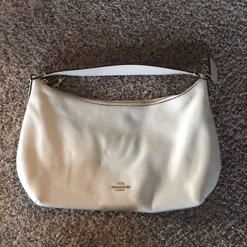 Off white Coach purse